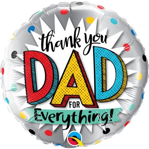 'Thank You Dad For Everything!' Balloon - 18" Foil