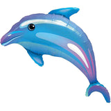Giant Ocean Blue Dolphin Balloon