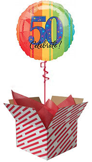 Celebrate 50th Birthday Balloon