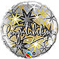 Congratulations Elegant Helium Balloon