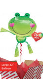 Large Be Mine Frog Balloon