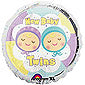 New Baby Twins Balloon Gift