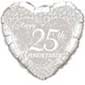 25th Happy Anniversary Balloon