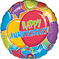 Happy Anniversary Glitter Balloon