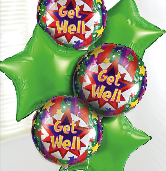Get Well Balloon Bouquet (3)