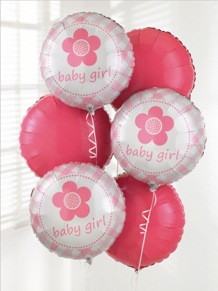 It's A Girl Balloon Bouquet (3)