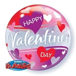 Happy Valentines Day Bubble Balloon