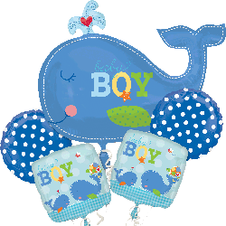 It's a Baby Boy - Balloon Bouquet