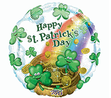 Happy St Patrick's Day 18" Mylar Balloon