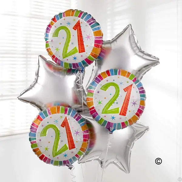 21st Special Birthday Balloon Bouquet (3)