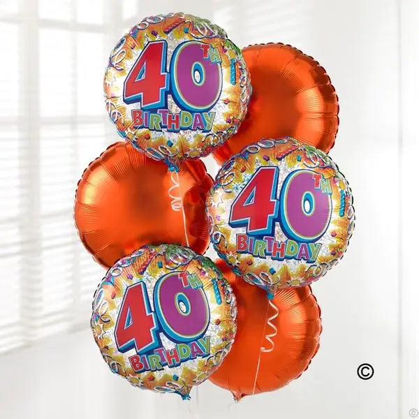 40th Special Birthday Balloon Bouquet (3)
