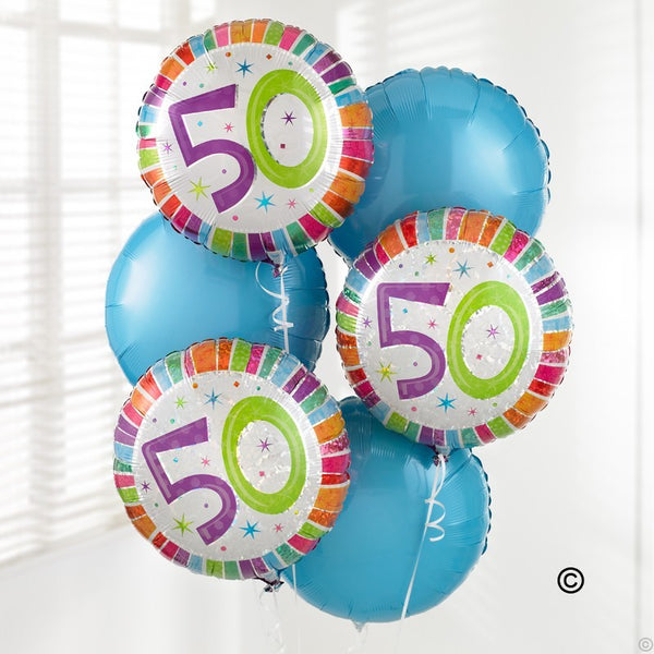 50th Special Birthday Balloon Bouquet (3)