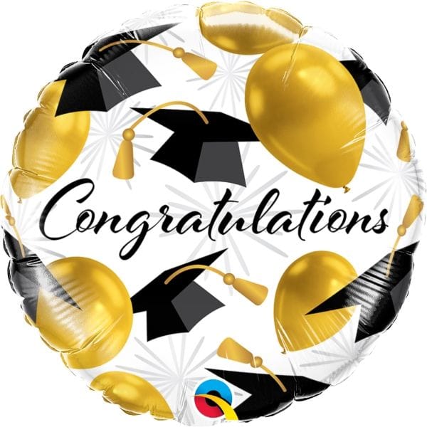 Congratulations Graduation 18" Foil | Helium Balloon