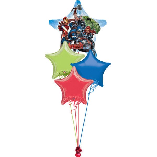 Avengers Balloon Bouquet Bunch