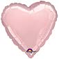 Pink Heart Shaped Helium Balloon