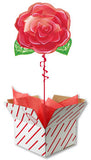 Red Rose Balloon - Flower balloon gift