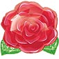 Red Rose Balloon - Flower balloon gift
