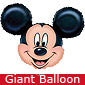 Giant Mickey Mouse Head Balloon