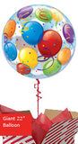 Large Colourful Balloons Bubble Balloon