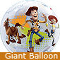 Large Toy Story Bubble Balloon