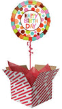 Happy Birthday Dots Balloon
