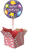 Birthday Stars and Balloons
