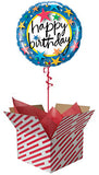 Birthday Colourful Stars Balloon