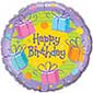 Birthday Festive Presents Balloon