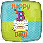 Happy B Day Balloon