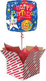 Birthday Stars Balloon Gift