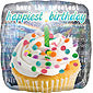 Birthday Cupcake Sprinkles Balloon Delivery