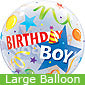 Large Birthday Boy Party Hat Balloon