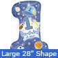Large 1st Birthday Boy Balloon - 1 Balloon