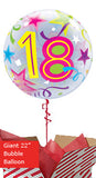 Large 18th Birthday Brilliant Stars Balloon