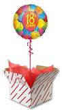 Painted Balloons - 18th Birthday