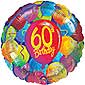 Painted Balloons - 60th Birthday
