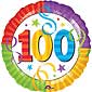 100th Birthday Helium Balloon