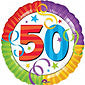 Perfection 50 Birthday Balloon