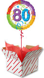 80th Perfection Birthday Balloon Gift