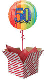 Celebrate 50th Birthday Balloon