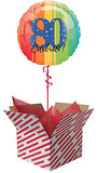 Celebrate 80th Birthday Balloon