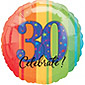 Celebrate 30th Birthday Balloon