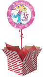 Girl 13 Today Birthday Balloon Gift