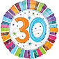 Radiant 30th Birthday Balloon Gift - 1 Balloon