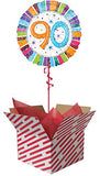 Radiant 90th Birthday Balloon
