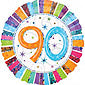 Radiant 90th Birthday Balloon