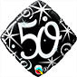 50 Elegant Sparkles Birthday Balloon