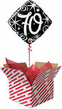 70 Elegant Sparkles Birthday Balloon