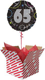 Time To Party 65th Birthday Balloon