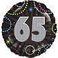 Time To Party 65th Birthday Balloon